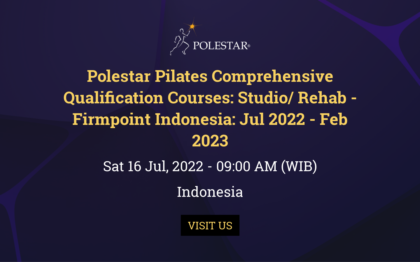 Polestar Pilates Comprehensive Qualification Courses: Studio