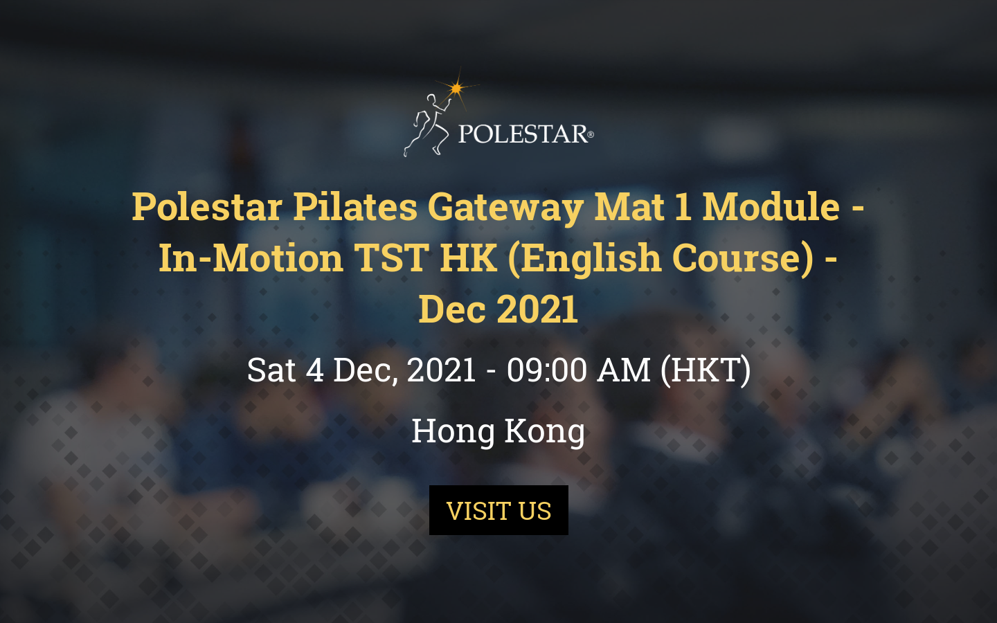 Polestar Pilates Gateway Mat 1 Module InMotion TST HK (English Course) Dec 2021 Tsim Sha